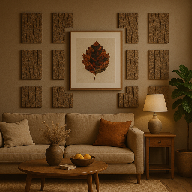 Pappelbaumrinde Schindeln