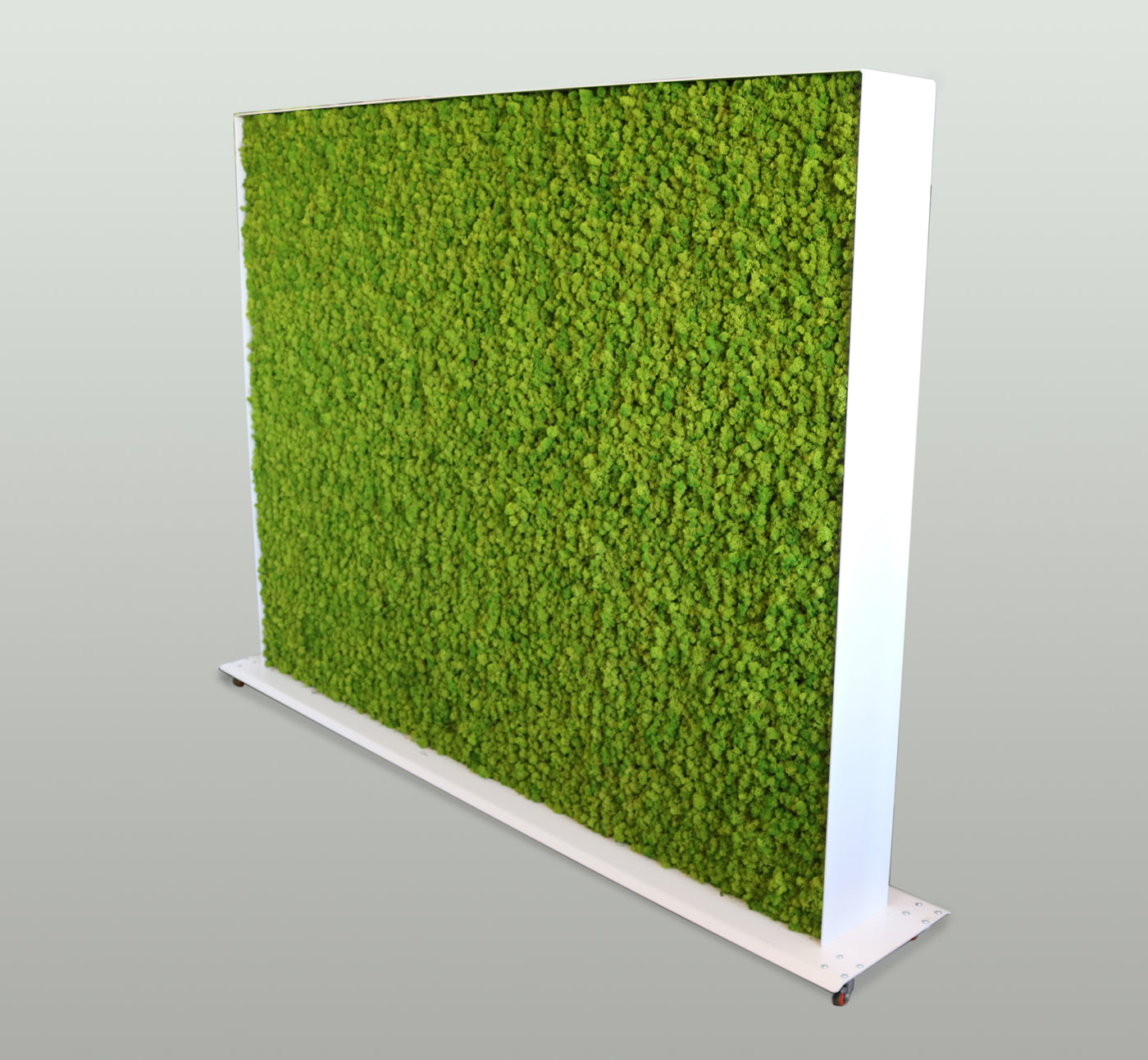 Raumteiler Islandmoos 160 x 200 cm auf Rollen