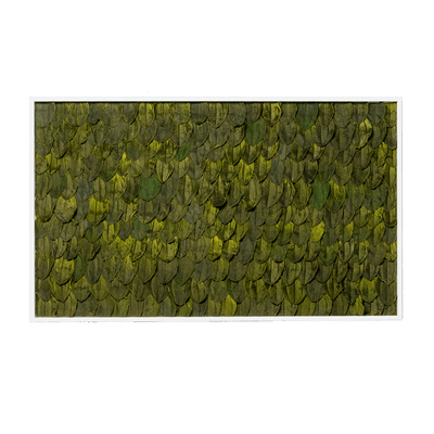 Blätterbild | eckig, grün