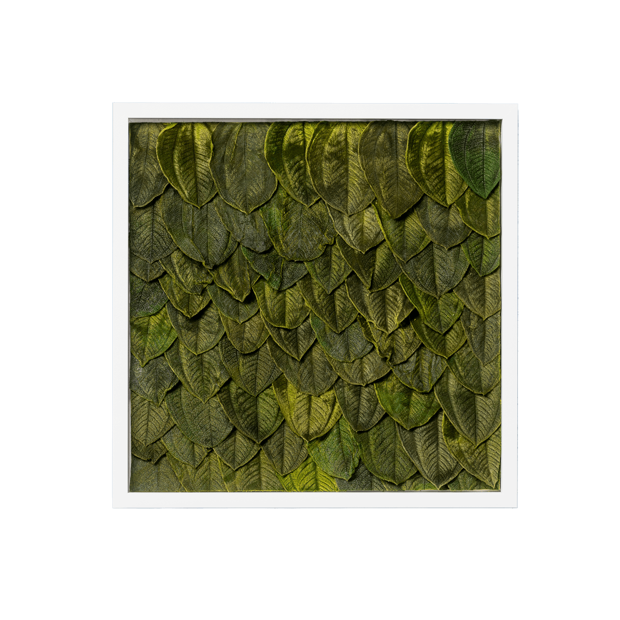 Blätterbild | eckig, grün