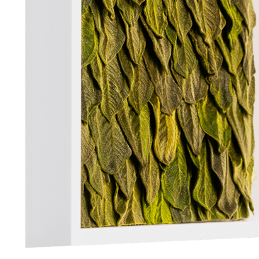 Blätterbild | eckig, grün