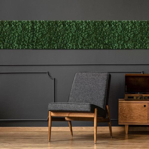 Islandmoosplatte für DIY-Projekte | Waldgrün